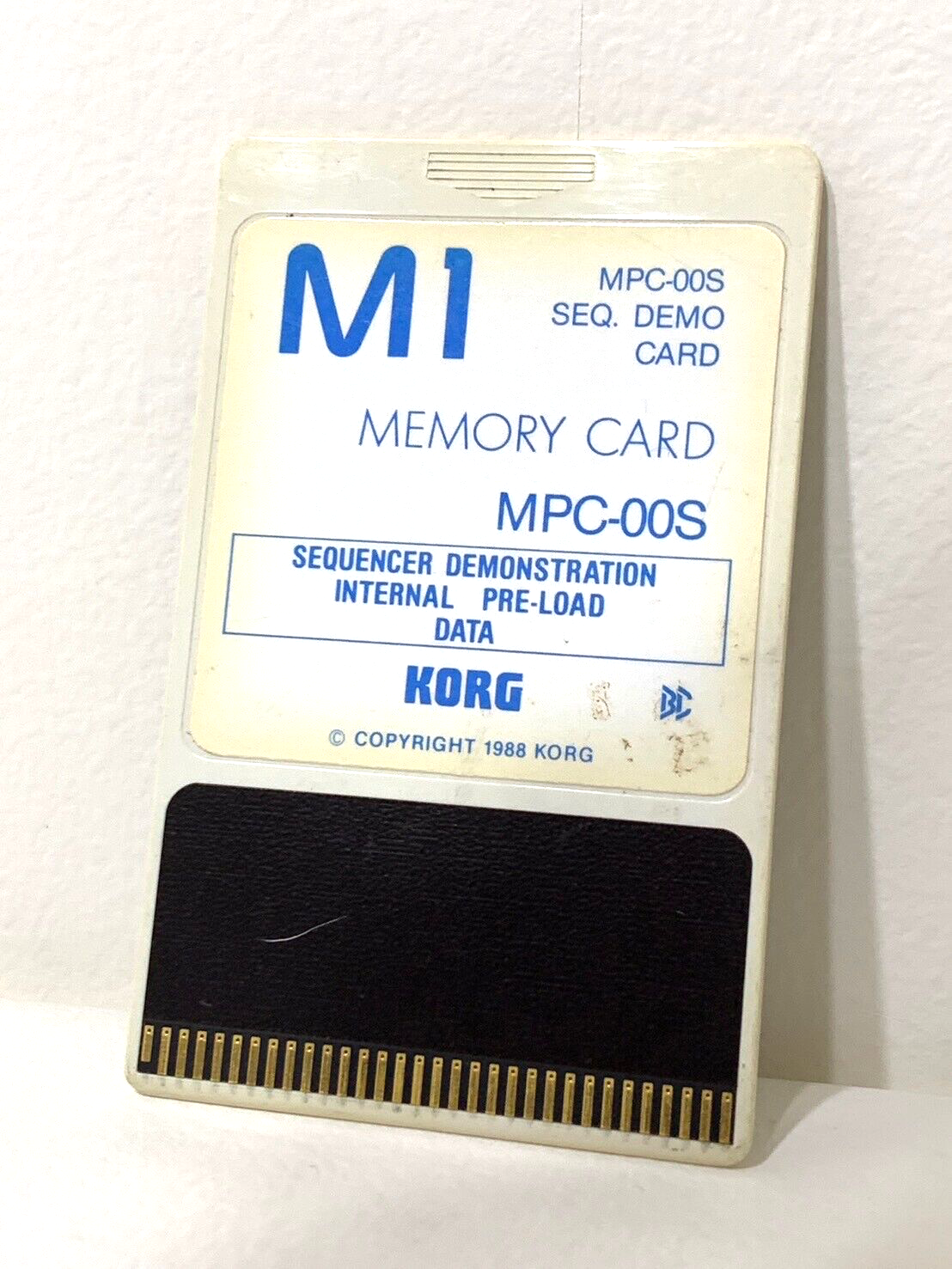 KORG MPC-00S メモリーカード Korg M1 MPC-00S Sequencer Demonstration Card Memory Card | eBay