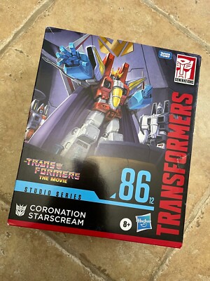 Hasbro 86-12 Transformers The Movie Studio Series Coronation Starscream NEW