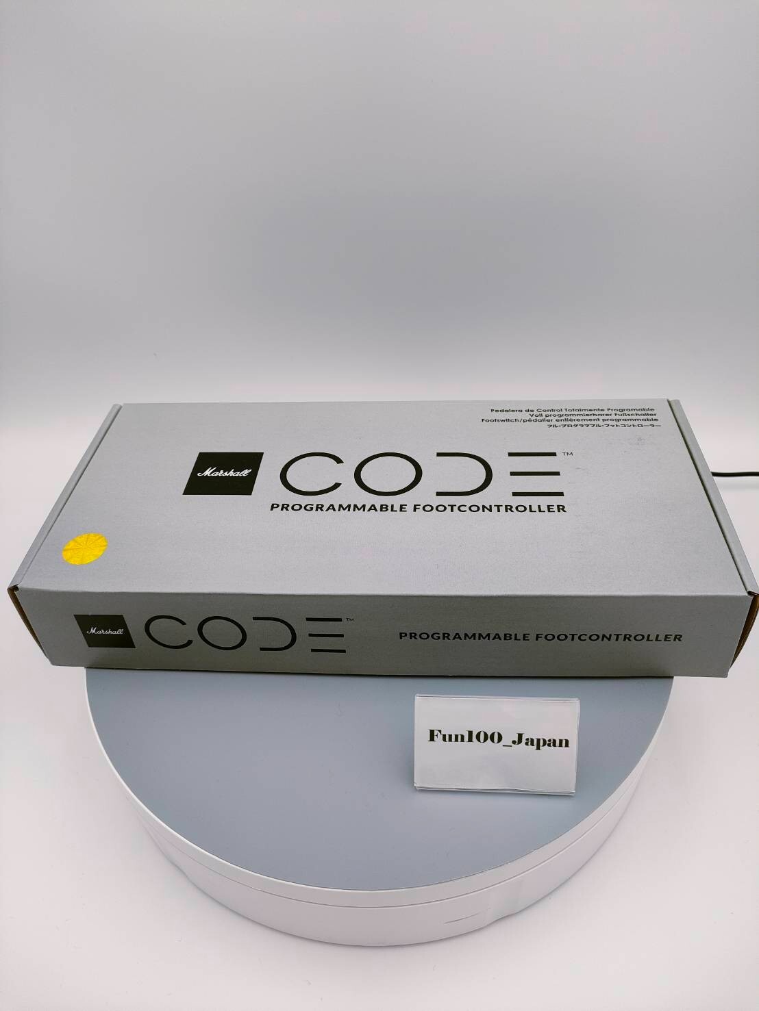 Marshall　CODE専用フットスイッチ　PEDL-91009　美品 Marshall CODE専用フットスイッチ PEDL-91009 美品 - ギター人気