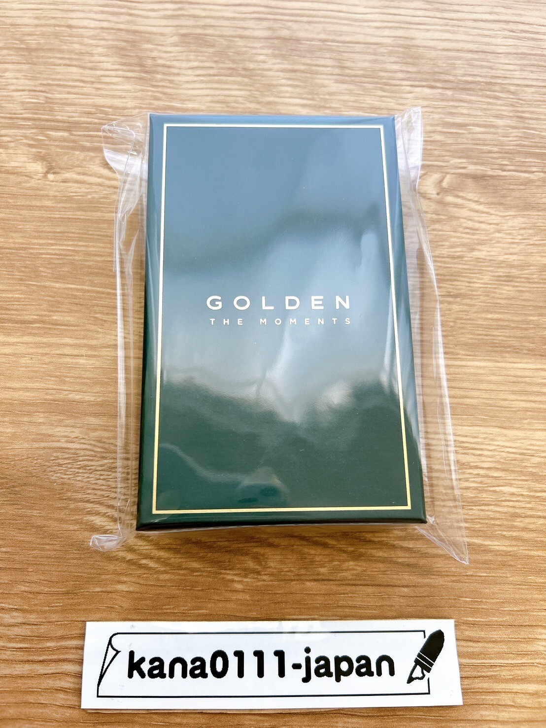 BTS JUNGKOOK Golden The Moments Exhibition Necklace with