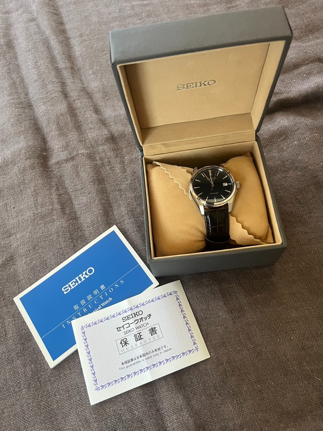 ゼイユ SAR Seiko Presage Green Tuxedo SARX047 - Shopping In Japan Net