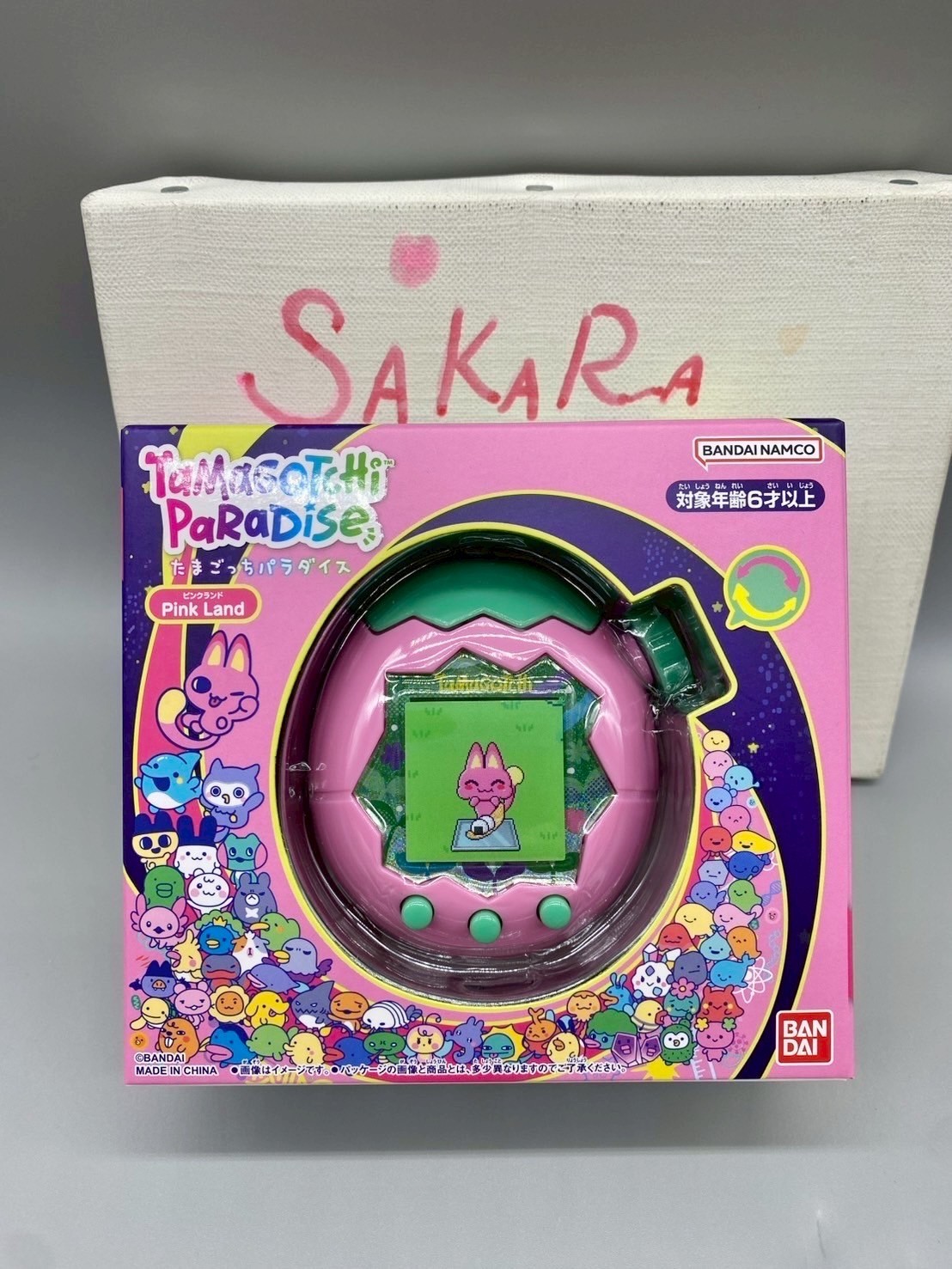 新品未開封 Tamagotchi Paradise Pink Land Amazon.com: Bandai Tamagotchi Paradise Pink Land For Ages 6