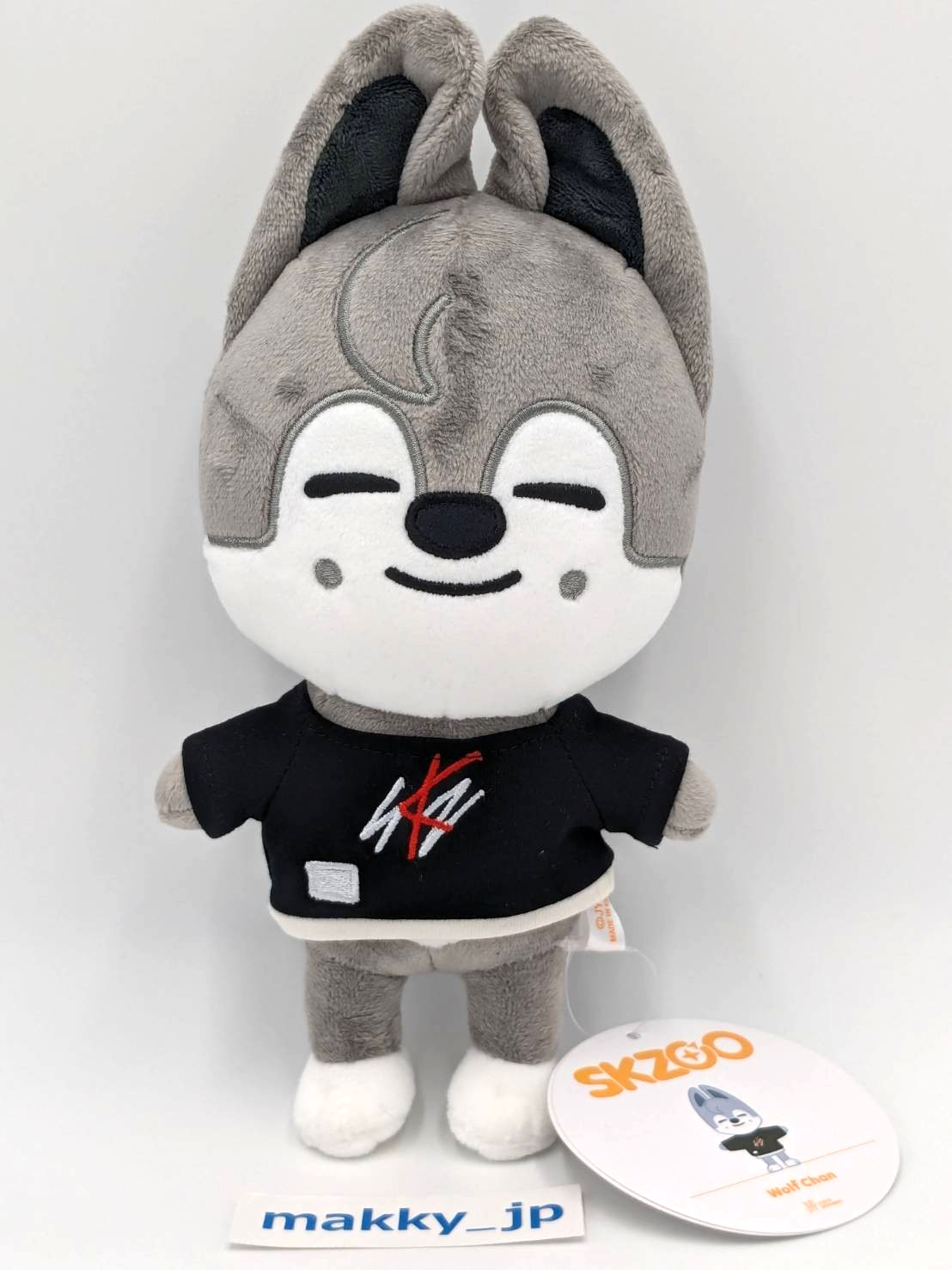 StrayKids スキズ　テディベア ぬいぐるみ SKZOO ウルフチャン 2 SKZOO ウルフチャン テディベア ぬいぐるみ/STADIUM【Wolf Chan