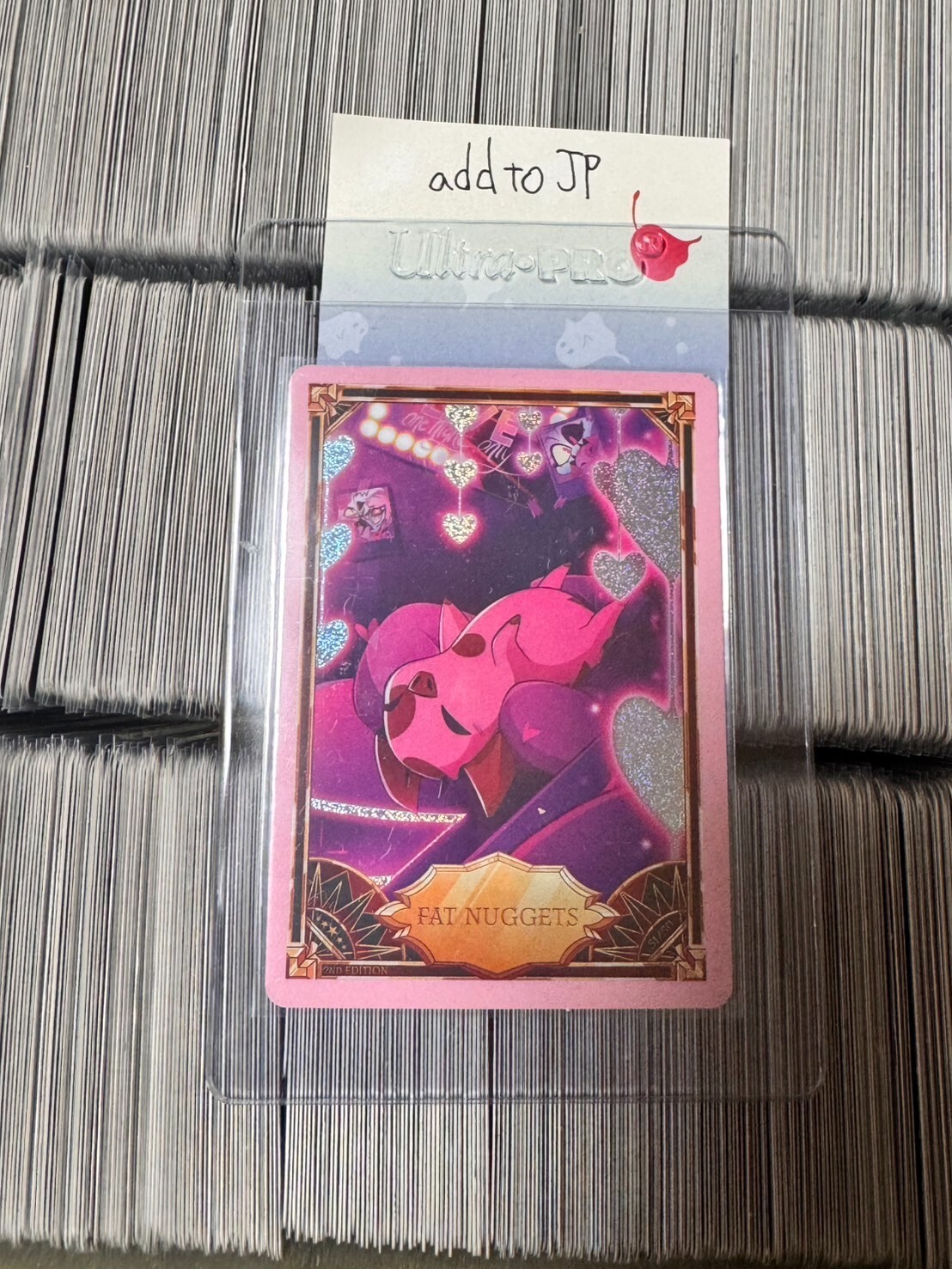 Hazbin Hotel 2nd Edition Secret Rare Fat Nuggets 51/50
