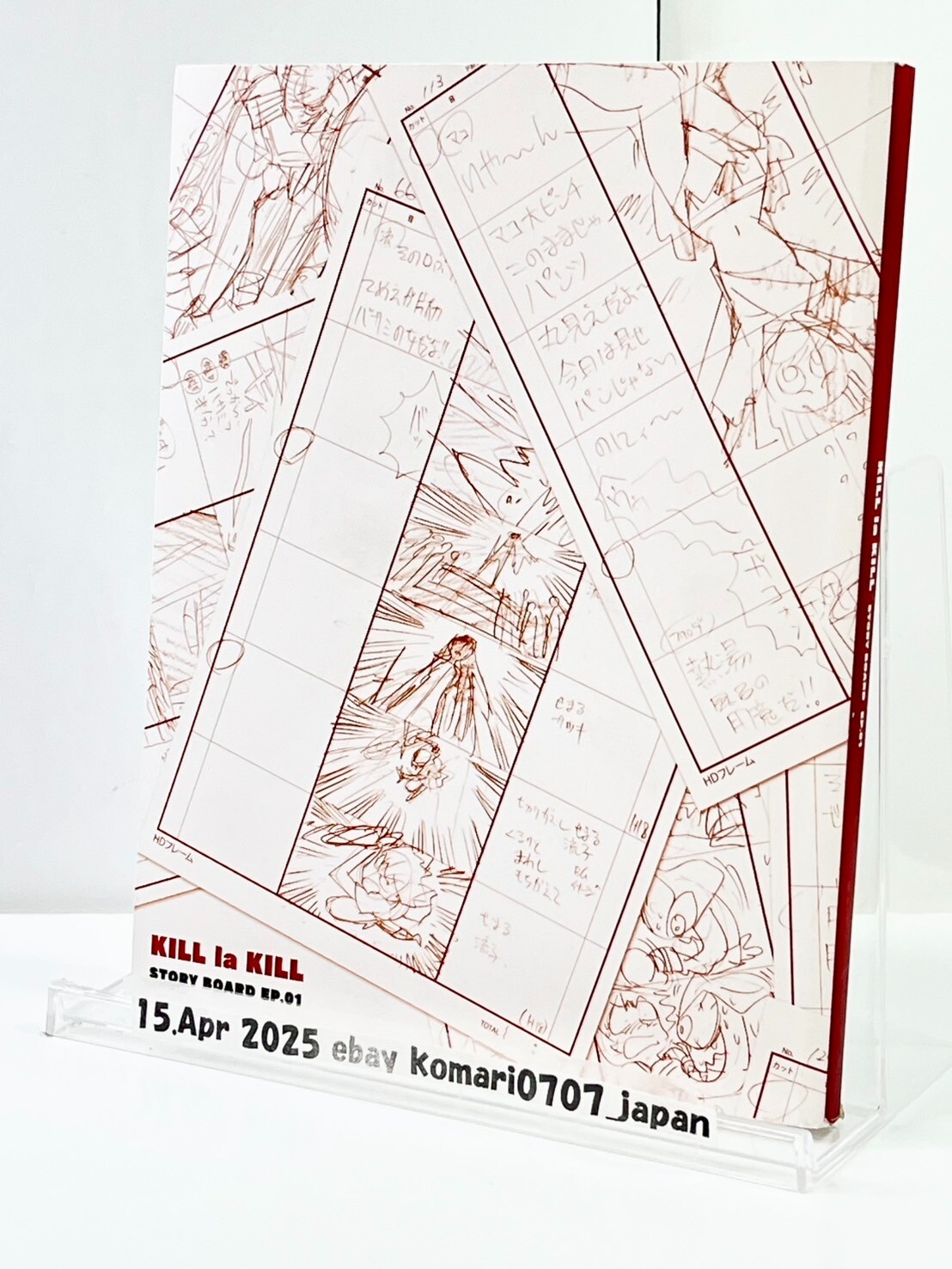 【新品　三冊セット】KILL la KILL STORY BOARD EP.01 rare kill la kill storyboard art book & starter book set