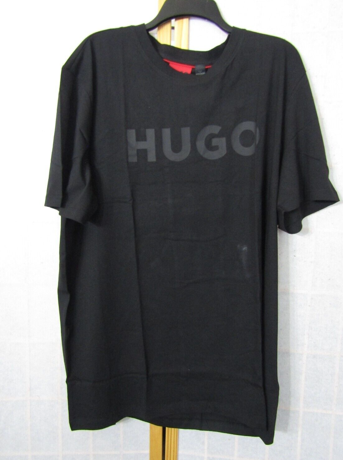 NWT Hugo Boss Black Jersey Logo Classic Short Sleeve T-Shirt