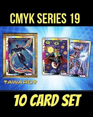Topps Marvel Collect SERIES 19 CMYK   10  Card IRON MAN DOCTOR  STRANGE