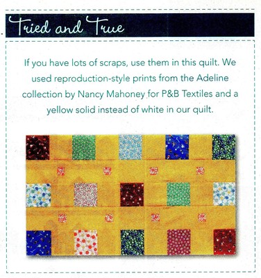 3 Squared & Carnival Lights     Quilt pattern only
