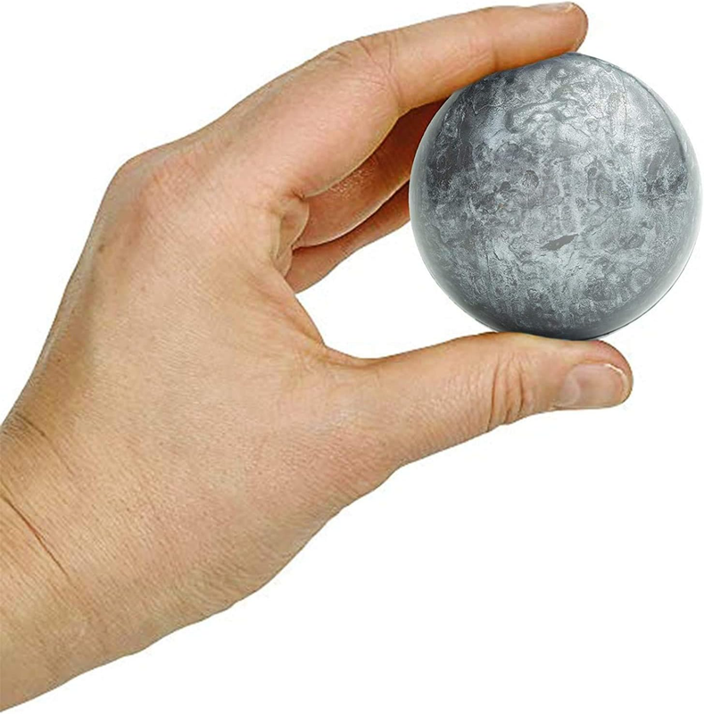 Entervending Bouncy Balls - 5 Pcs Bowling Rubber Balls for Kids - Large 45mm -