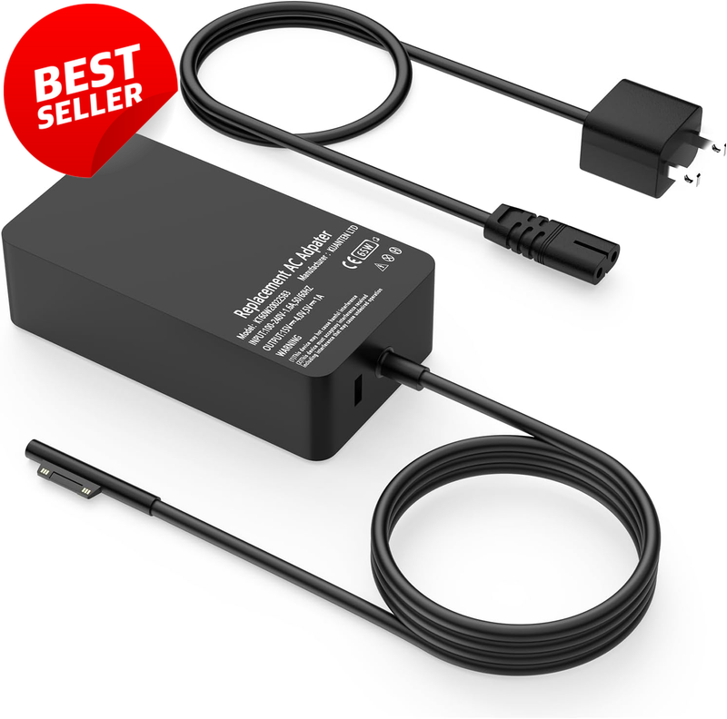 65W Surface Pro Charger Power Adapter for Pro 11 10 9 8 7 6 5 4 Book Go - US