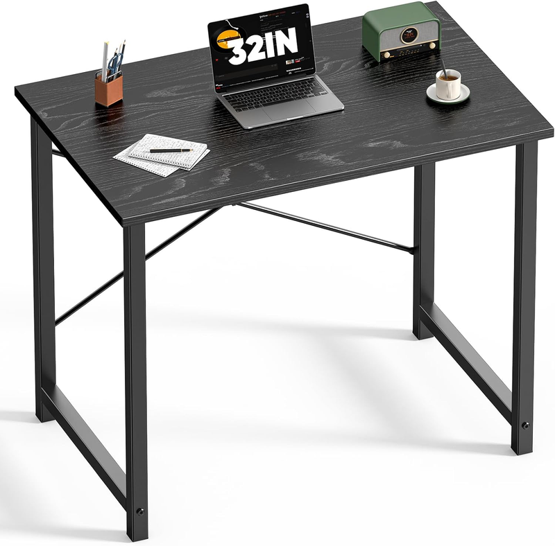 32 Inch Small Computer Desk, Gaming Desks for Home Office Bedroom | Modern Study