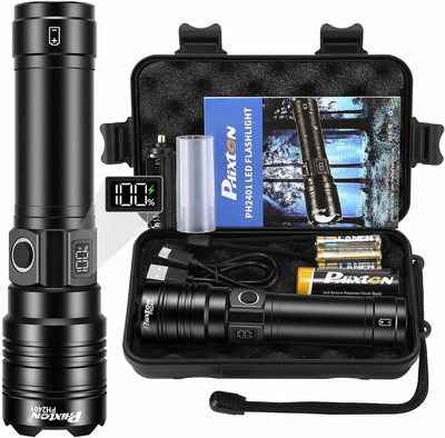 Rechargeable Flashlights 900000 High Lumens Long Range, High Concentration Super