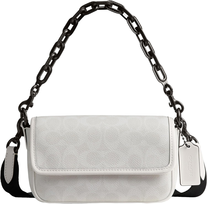 Coach Charter Flap Crossbody 18 in Signature
