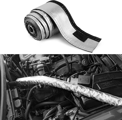 Heat Sleeve Heat Shield Sleeve Insulation Wire Hose Protect Cover Fire Sleeve