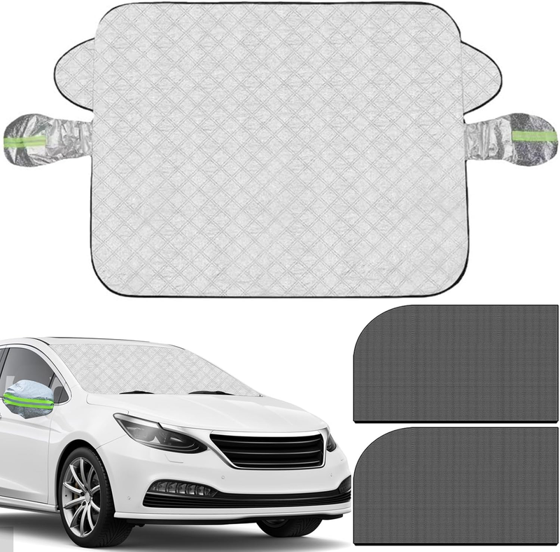 Car Windshield Sun Shade, Side Window Sunshade, UV Reflective Heat Insulation Wi