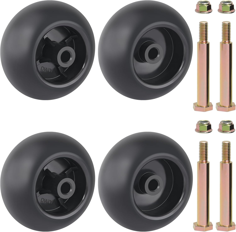 Deck Wheels Kit 4 Pack 5 Inch for Mower Deck 753-04856A 734-3058B 738-3056 42 46