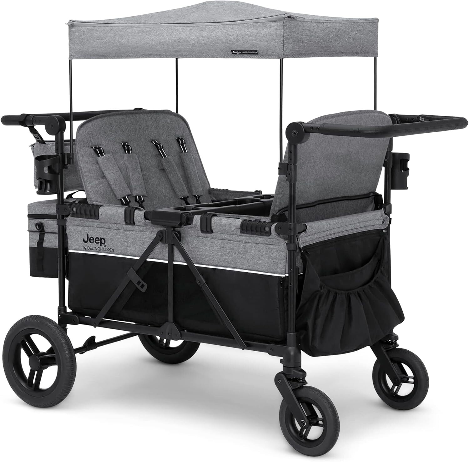 4 Seater Stroller Wagon Premium Quad Stroller Wagon for 4