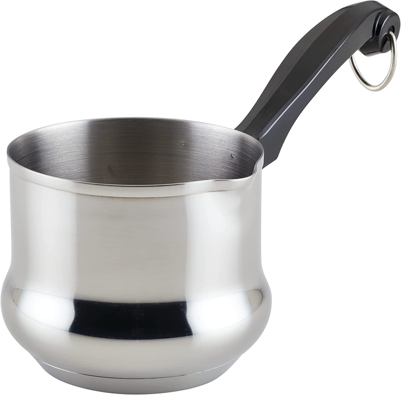 Farberware Stainless Steel Butter Warmer, 0.625 Quart, Silver