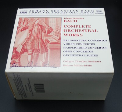 Bach: Complete Orchestral Works (8 CD Set) Naxos DDD 8.508005 (F1)