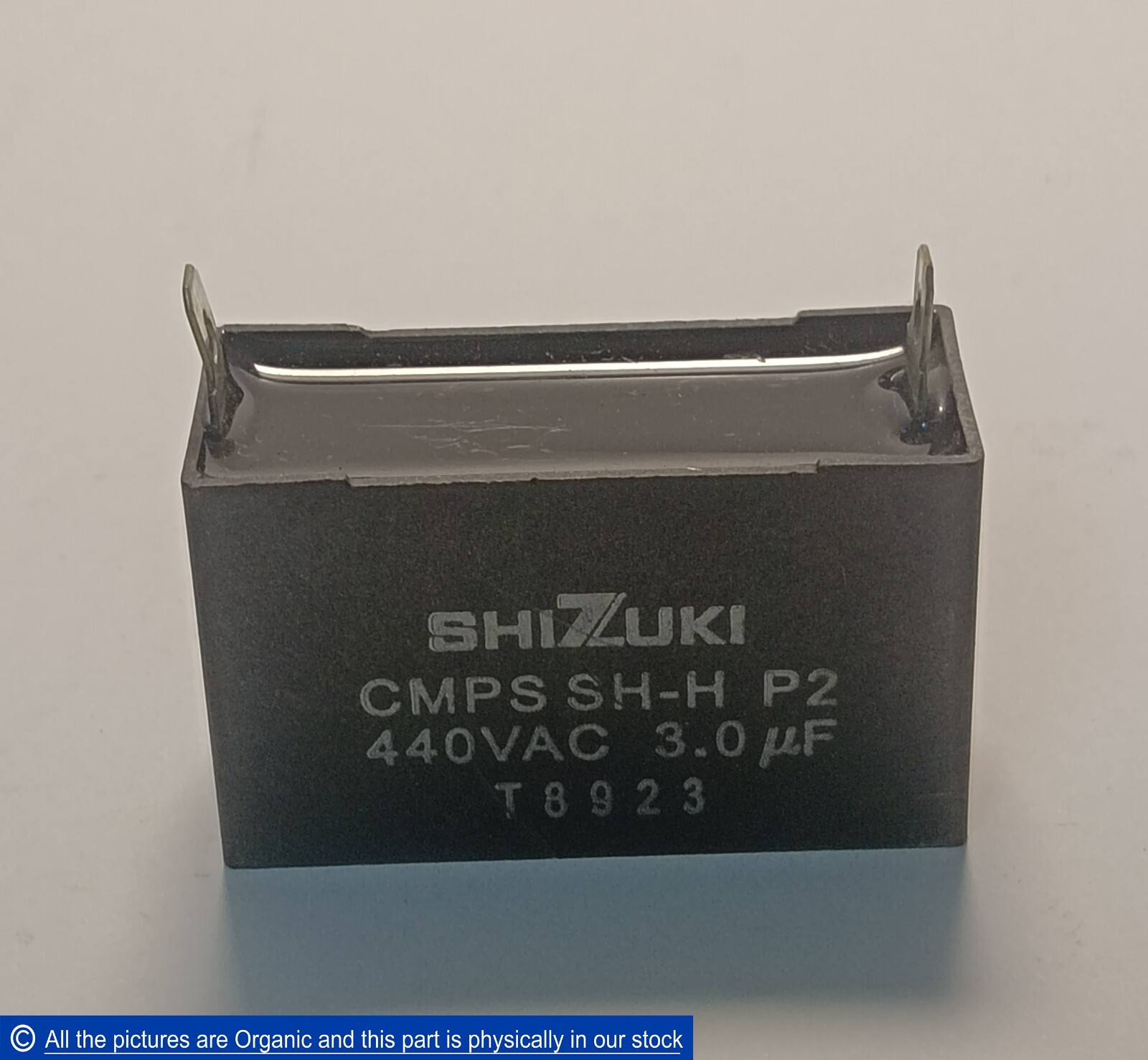 Shizuki CMPS SH-H P2 AC Motor Run Capacitor 3.0uF 440VAC