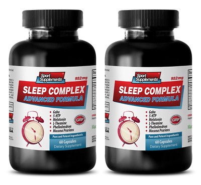 energy supplement natural - SLEEP COMPLEX ADVANCED FORMULA 952MG 2B - 5-htp herb