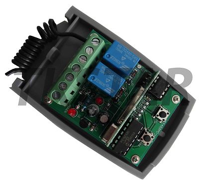 433Mhz Rolling Code 12V 24V Garage Door Drive RC Receiver Fits To Normstahl