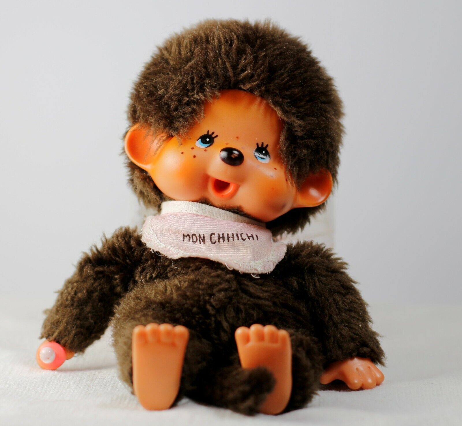 Monchhichi, Vintage - 1974 - with blue eyes, Sekiguchi Monchhichi, Vintage - 1974 - with blue eyes, Sekiguchi