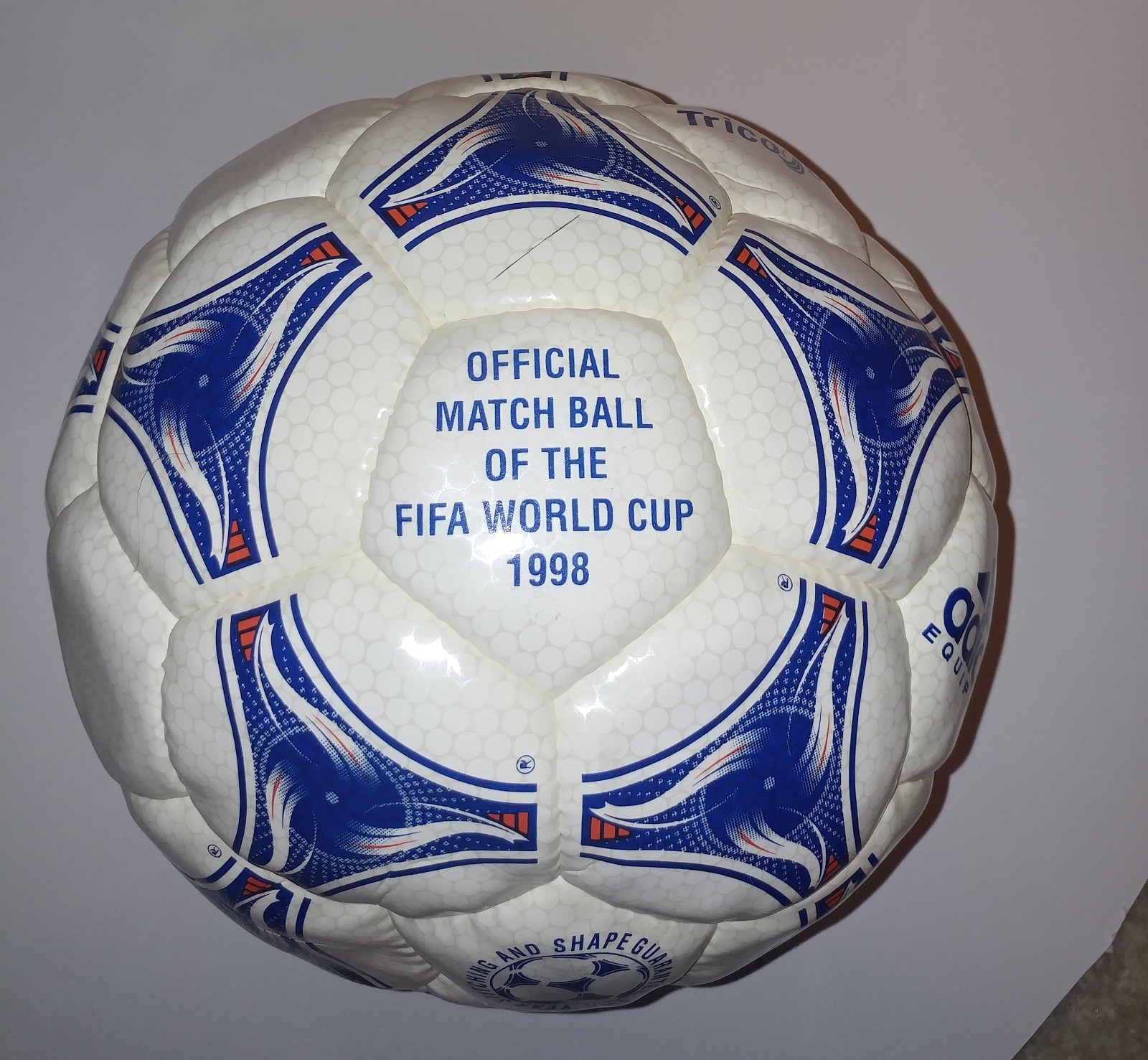 1998 FIFA World Cup Ball - Adidas - Tricolore -Official 1998 FIFA World Cup Ball - Adidas - Tricolore -Official