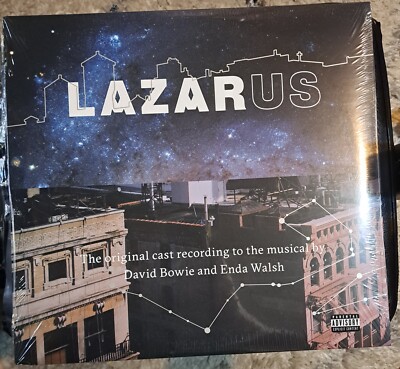 David Bowie -  Lazarus Original Broadway Cast Recording 3 Vinyl LP - New Sealed