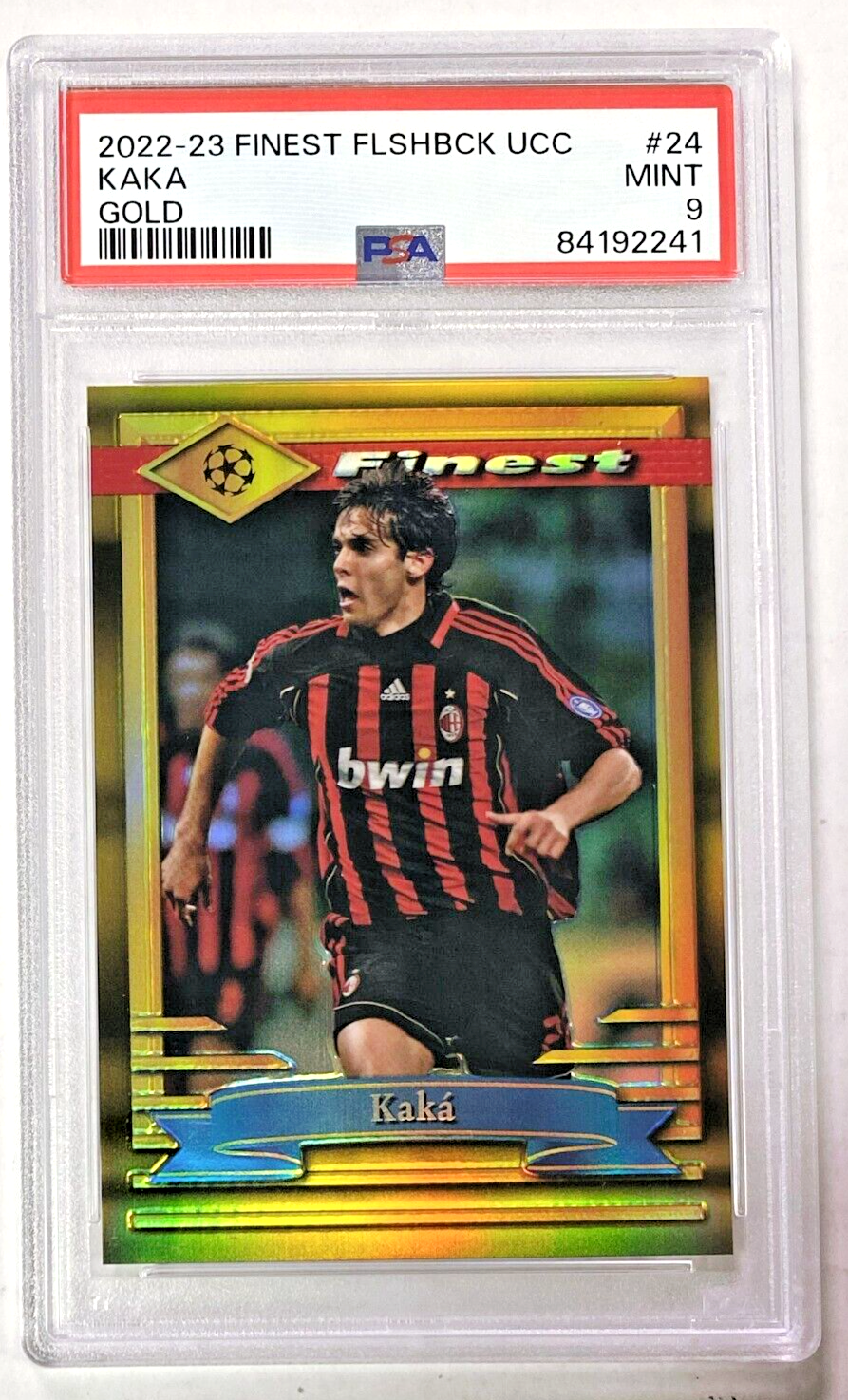Topps UEFA KAKA カカ SP カード Variation card 2023-24 Topps Chrome UEFA Club Competitions Kaka Ultimate