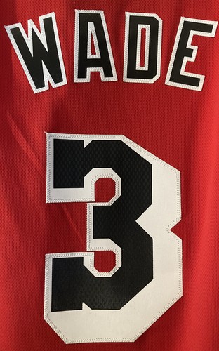 MIAMI HEAT Dwyane Wade #3 ジャージ L Miami Heat Dwyane Wade #3 Red NBA Official Basketball Jersey