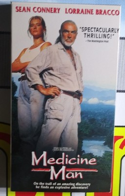 VHS Tape - Medicine Man - Movie Sean Connery. Video Tape