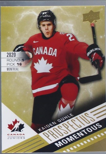 2021 Upper Deck Team Canada Juniors - Kaiden Guhle #PM-9