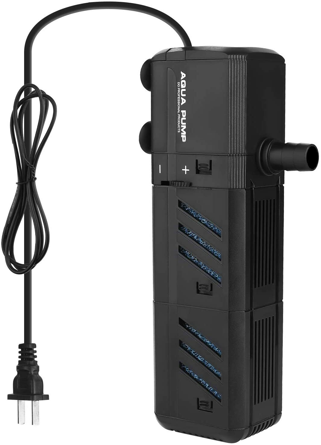 NO.17 Filtre interne submersible pour aquarium avec pompe à eau, 800L/H, 8W