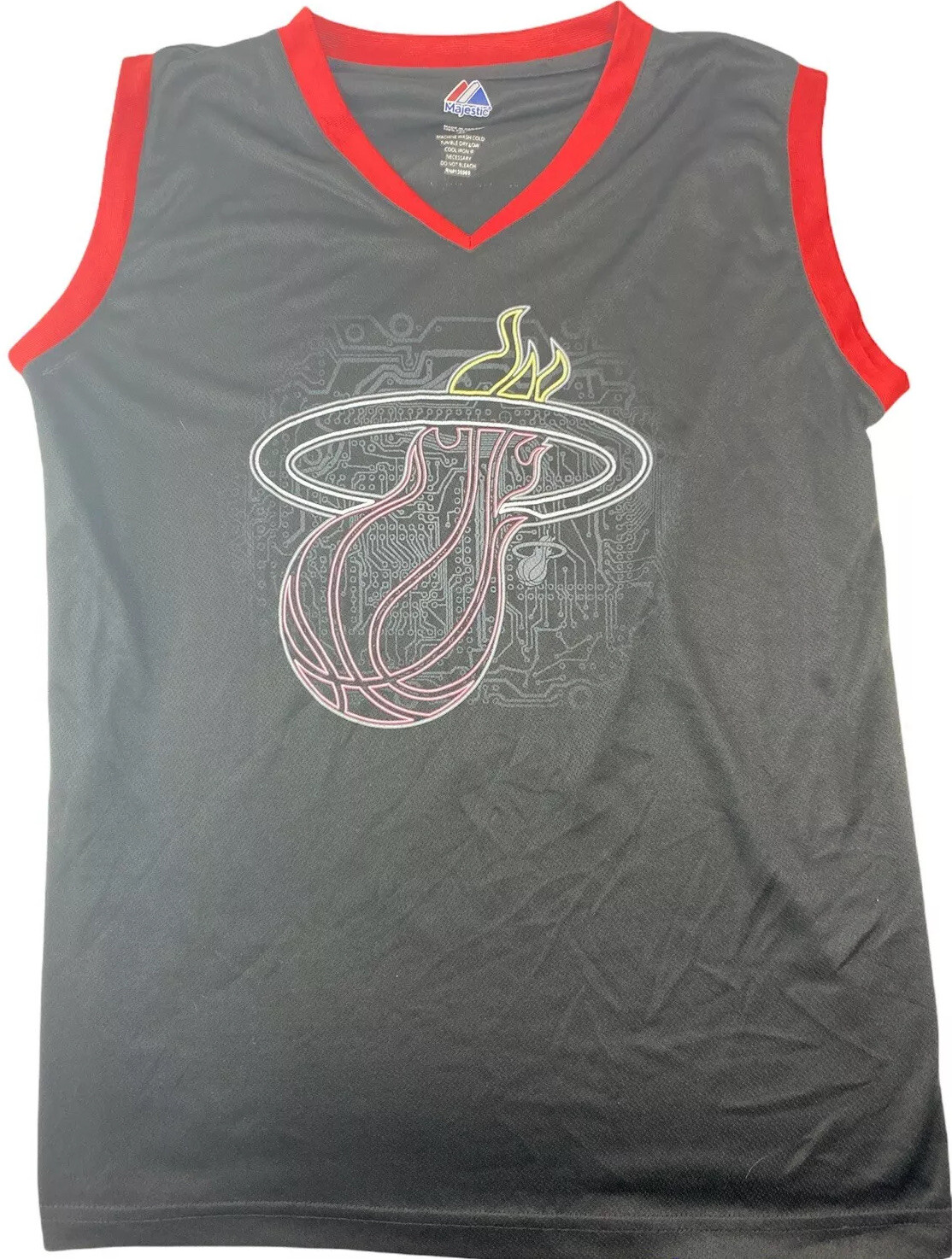 希少！NBA レブロンジェームズ Miami Heat 6 XL Adidas Miami Heat Lebrons James #6 Jersey White and red