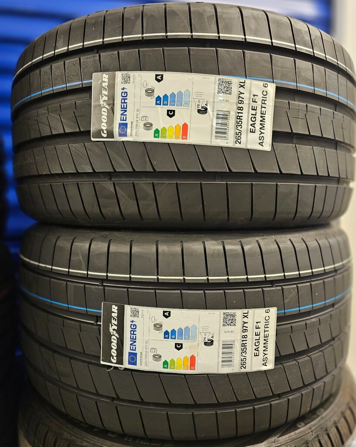 s*0様 GOODYEAR イエローレターF1リアタイヤ イーグル エフワン アシメトリックシックス[EAGLE F1