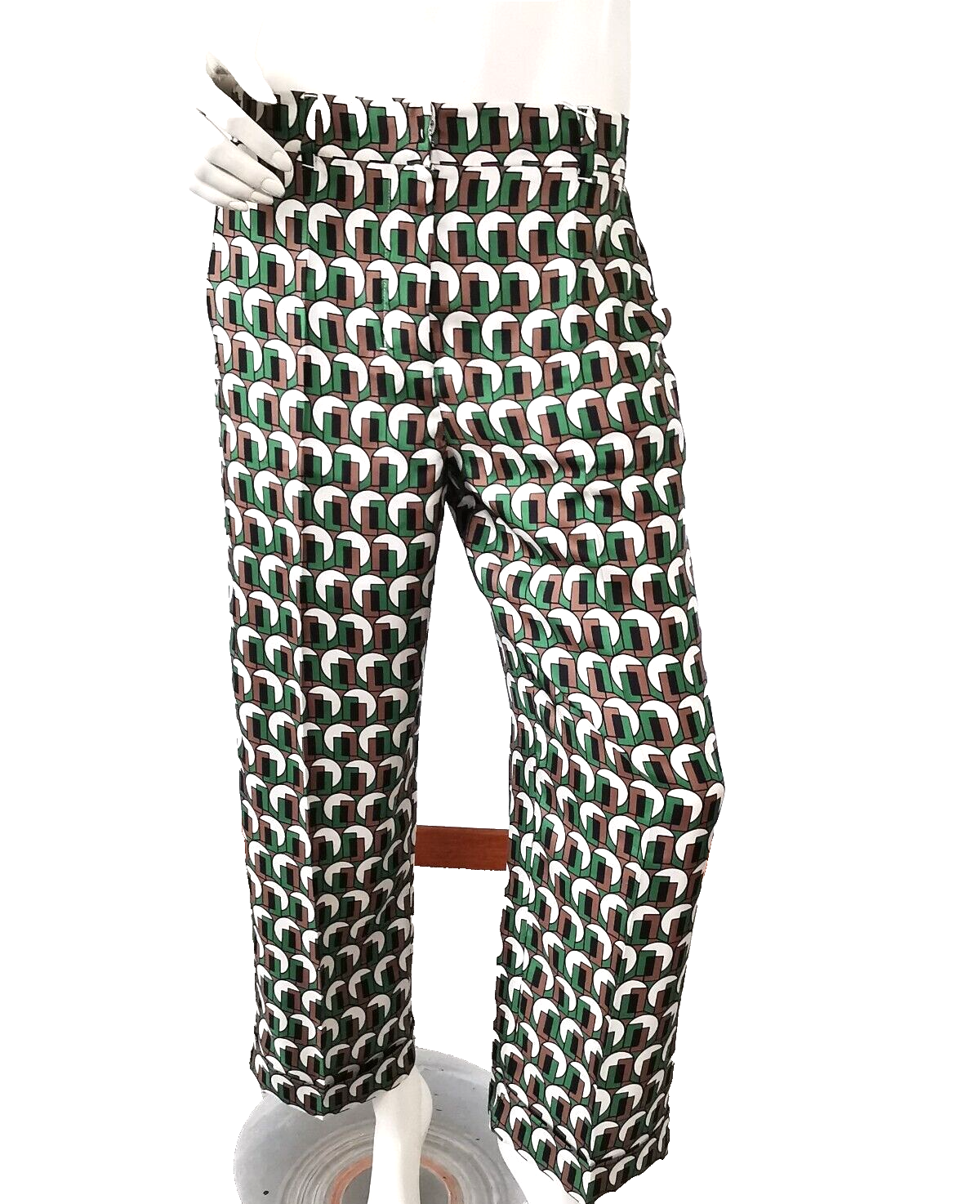 RRP €380🌟 'S MAX MARA Trousers in SILK Georgette Usa6