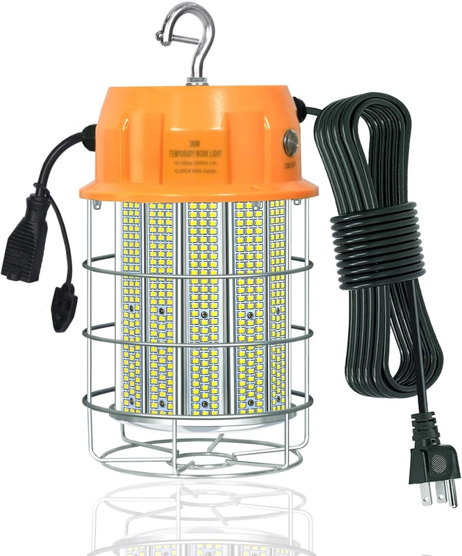 400W LED Temporary Work Light,Portable Hanging Construction Work