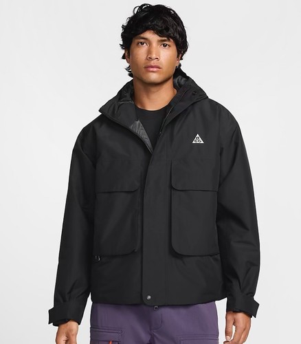 ジャケット・アウター NIKE LAB ACG morphosis Jacket NIKE LAB ACG METAMORPHOSIS BOMBER JACKET BLACK MENS SIZE S
