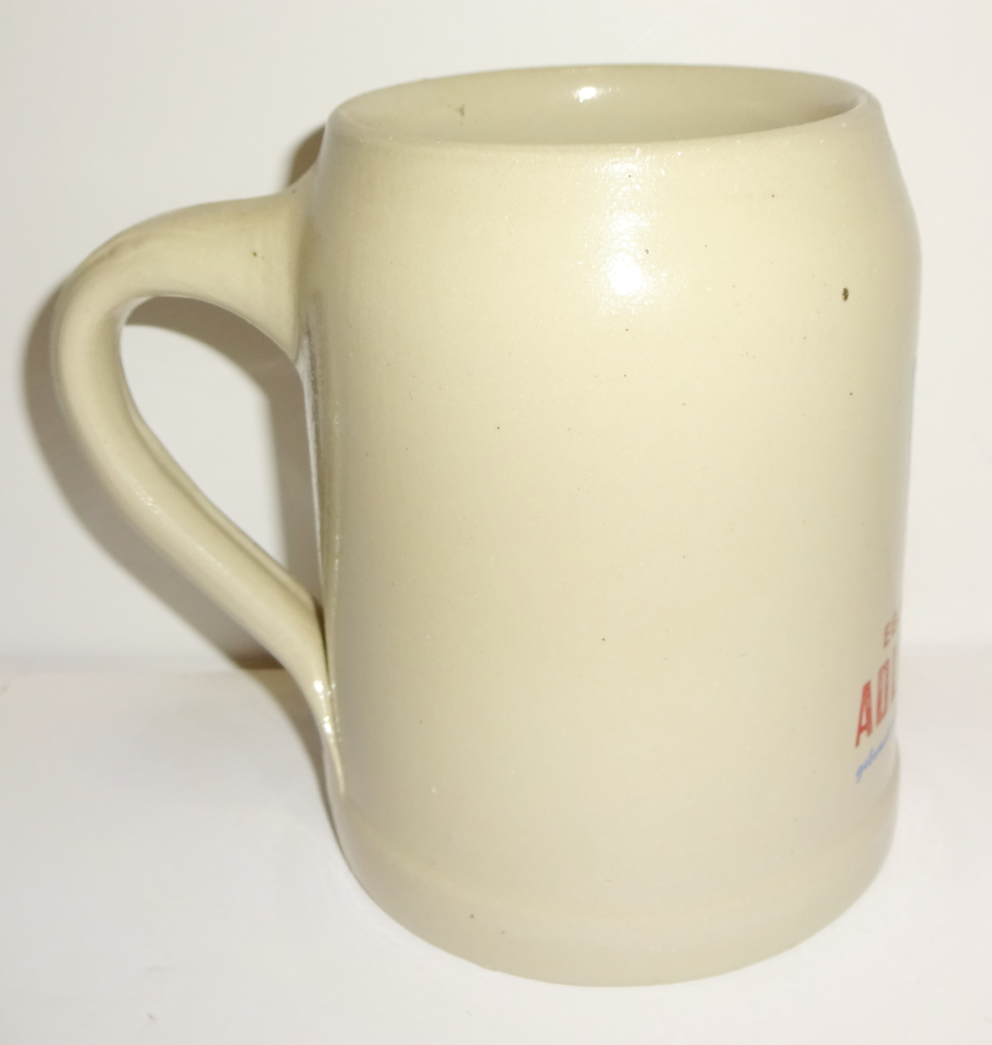 Adler Brau Ebersbacher Adlerbrau K.S. Germany Stoneware Stien Mug Cup 0.5 L