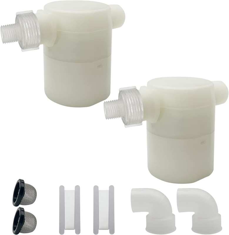 Water Level Control Valve for Traditional Water Tank 1/2 to 1/4 Inch Inlet