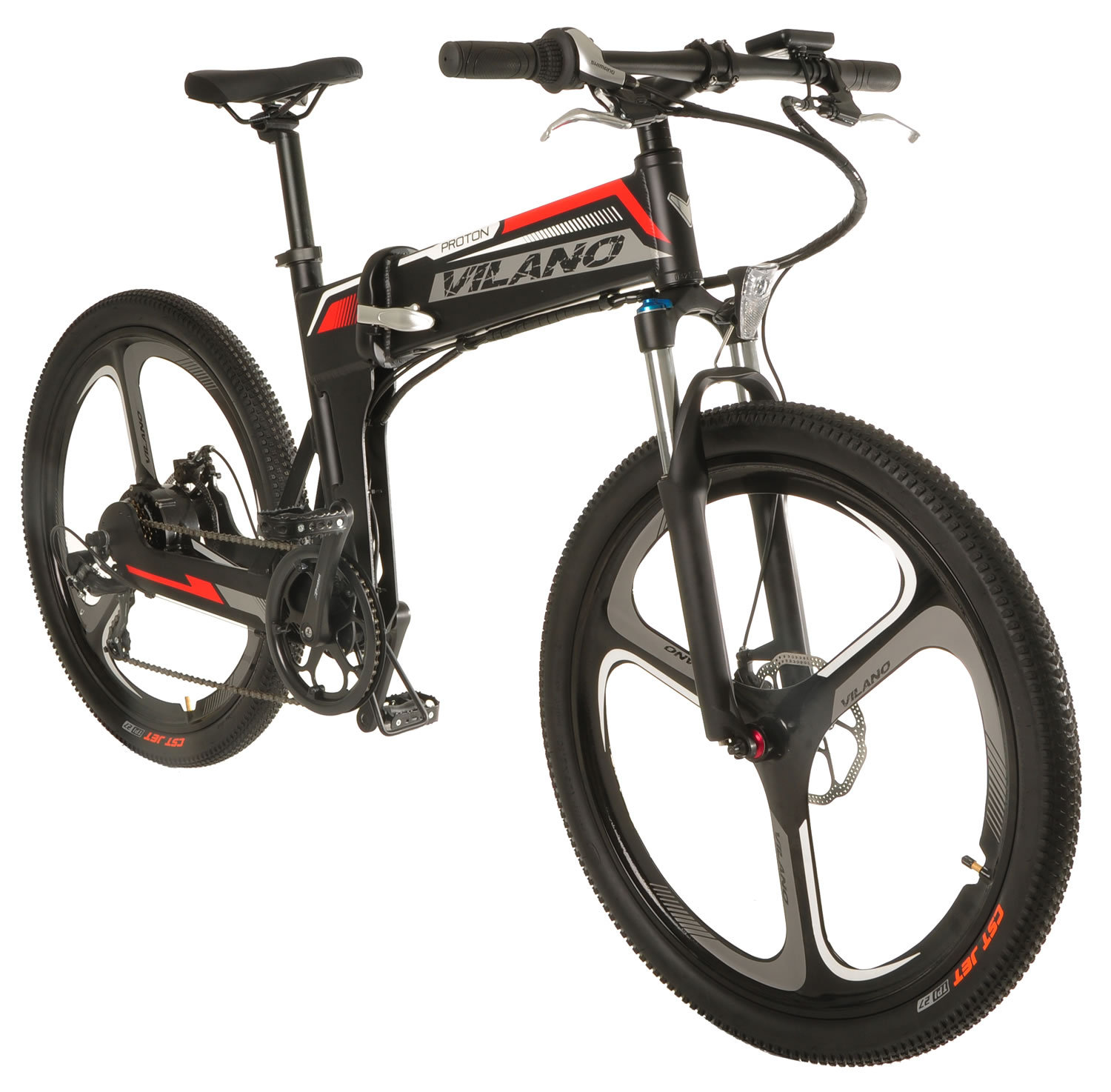 electric folding mountain bike
