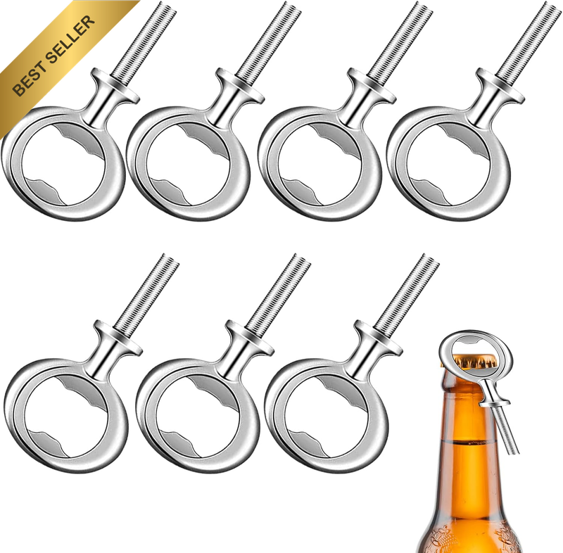 Bottle Opener Set, 8 Pieces Corkscrews Wine Bottle Opener, Easy to Clean, Glass 