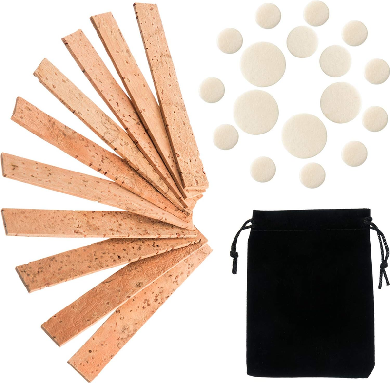 SATINIOR 27 Pieces Clarinet Cork Replacement Kit