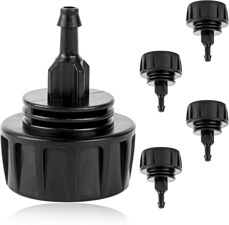 5 Pack 1/4 Inch Drip Irrigation Tubing to Faucet/Garden Hose Adapter Drip Irriga