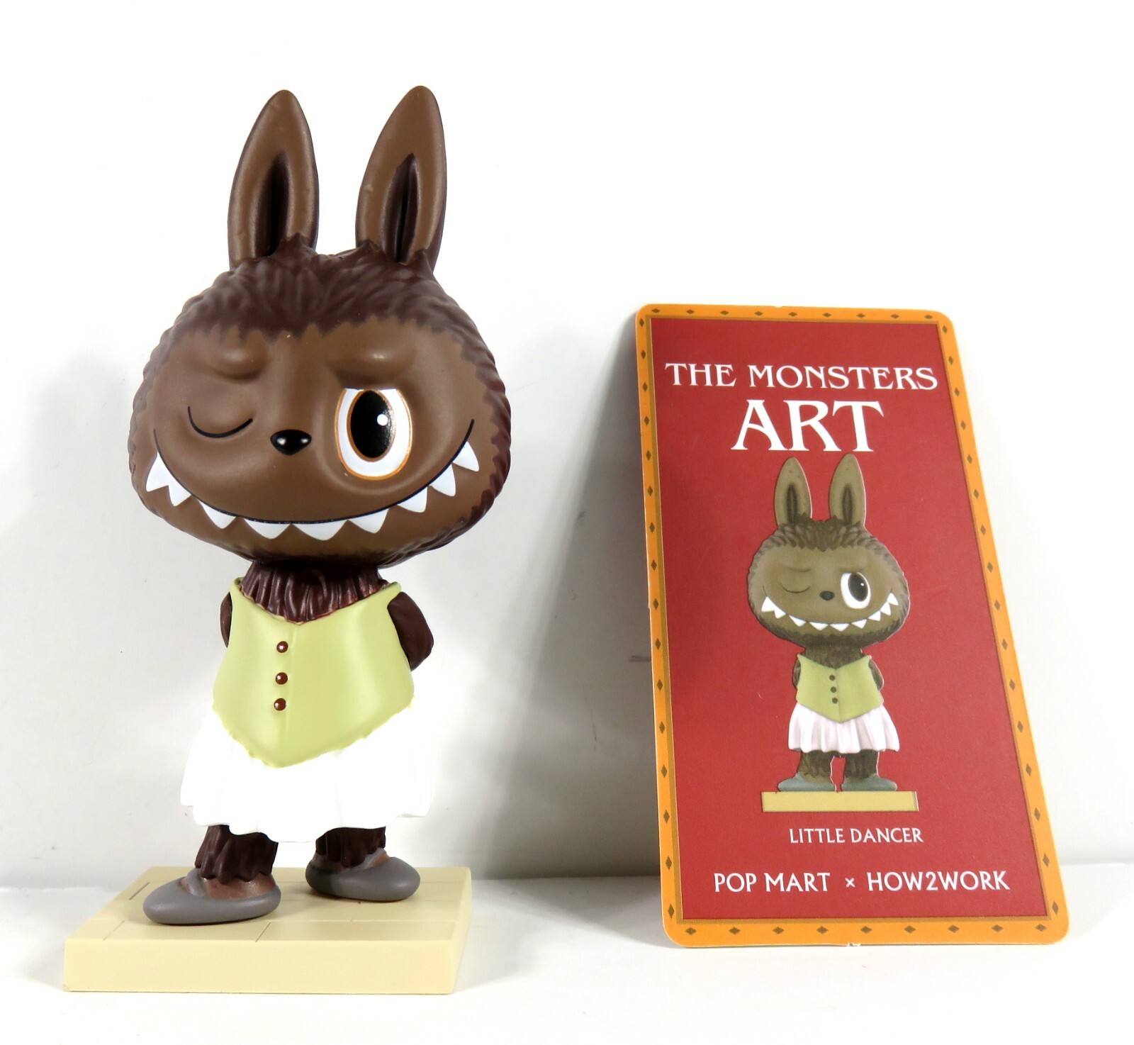 Pop Mart HOW2WORK Labubu The Monsters Art Series Little