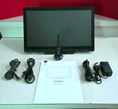 HUION KAMVAS 20-Inch Drawing Tablet BUNDLE Stylus, Cables, Manual