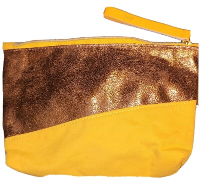 IPSY 2-Tone Gold Bag, NEW