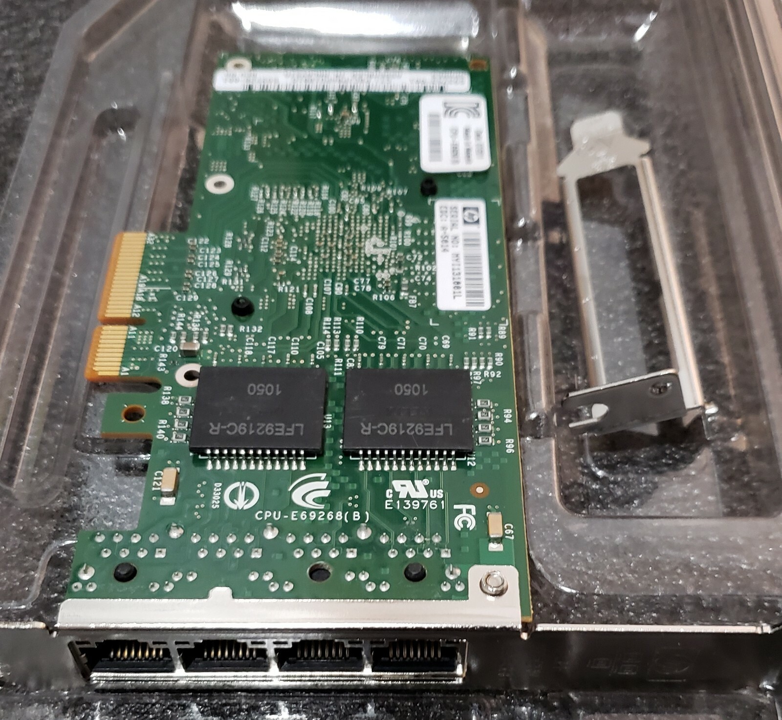 HPE NC365T 4-port Ethernet Server Adapter 593743-001 593720