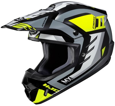 HJC CS-MX2 Phyton Motocross Helmet Yellow XS Extra Small ATV CSMX CS-MX II